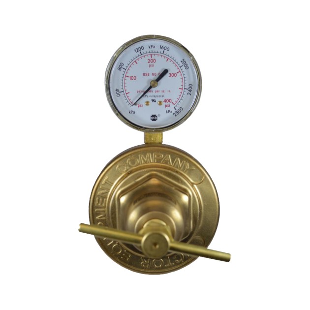 REGULADOR PARA LÍNEA DE ARGÓN CON UN MANÓMETRO